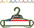 Rhino Tough Hook Heavy Duty Clothes Hangers – USA-Made Military Grade Coat Hanger for Body Armor – 200-lb Capacity Suit Hangers – The Everyday for Everything, The Indestructible Hanger, 1 Foliage