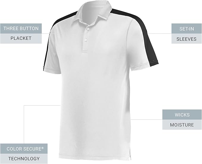 Augusta Sportswear Bi-Color Vital Polo