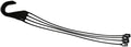 Replacement 4 Strand Plastic Hangers for 12" Hanging Baskets - Set of 5 (Green)