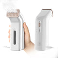 Mini Travel Steamer for Clothes,110-240V Portable Dual Voltage Steamer & Iron 2 In 1,Integrated 170ml Tank 25s Fast Heat,1.2lbs Travel Size Fabric Iron,Handheld Steaming Wrinkles Remover For Garments