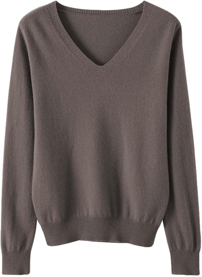 Merino Wool Cashmere Sweaters for Women 2025 Oversized Soft Sweater Long Sleeves Casual Loose Pullover Knitted Tops