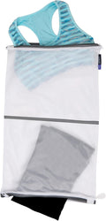 Twin Compartment Wash Bag, Laundry, White