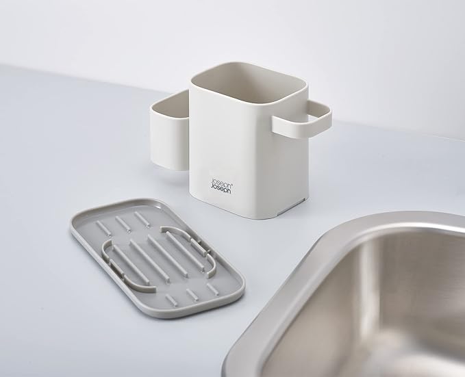 Joseph Joseph Duo Under Sink Storage, Plastic, Gray