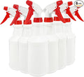 6 Pcs 16 Oz Spray Bottles，Adjustable Empty Spray Bottle for Cleaning Solutions，Spray Bottles Bulk，Refillable Spray Bottle for Planting, Water, Bathroom and Kitchen, BBQ, Commercial and Pet