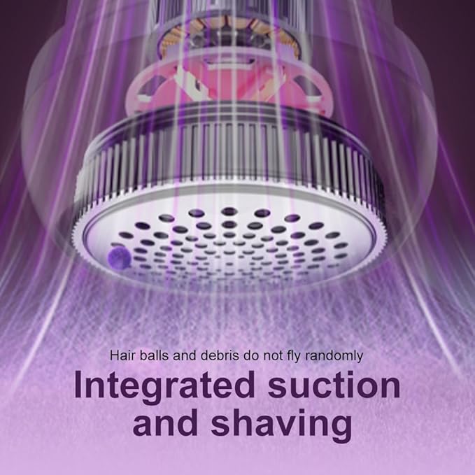Rechargeable Fabric Shaver Fuzz Remover, Electric Lint Remover Shaver, 3 Modes Lint Remover for Clothes, Digital LED Display to Remove Pilling for Clothes Furniture Couch (White)