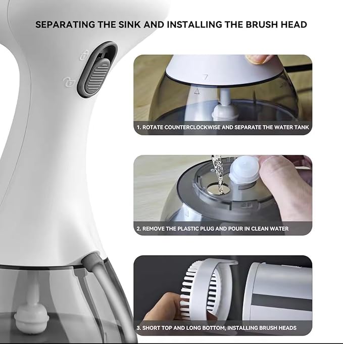 Handheld Steamer for Clothes, 2000W Powerful Clothes Steamer, 9-Second Fast Heat-up, Strong Penetrating Steam Iron
