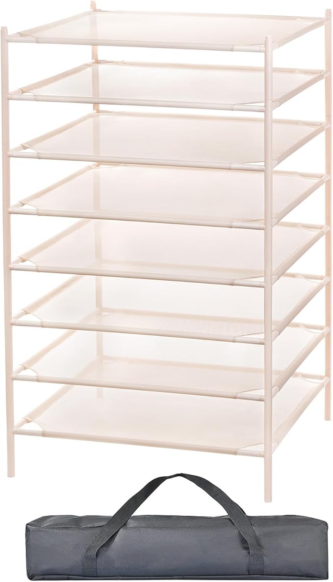 Stackable Sweater Laundry Drying Rack, Herb Drying Rack Mesh Clothes Drying Rack, 8-Layer