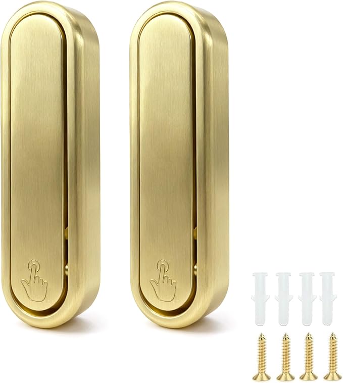 2PCS Folding Coat Hooks,Gold Wall Hooks for Hanging – 2 Folding Coat Hooks, Flip Down Heavy Duty Hooks Robe Hook Wall Mounted for Clothes, Towels, Hats & More