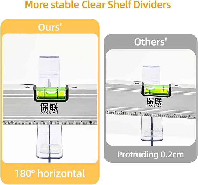 Shelf Dividers，Vertical Purse Organizer for Closet，Thickened and Sturdy Shelf Organizer for Sweater, Shirts, Handbags,8" Tall x 11" (6 Pcs)