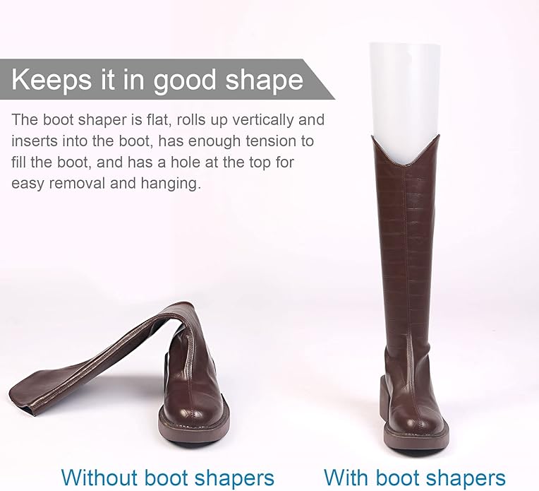 HARFINGTON Boot Shaper Form Inserts Boots Tall Support for Women