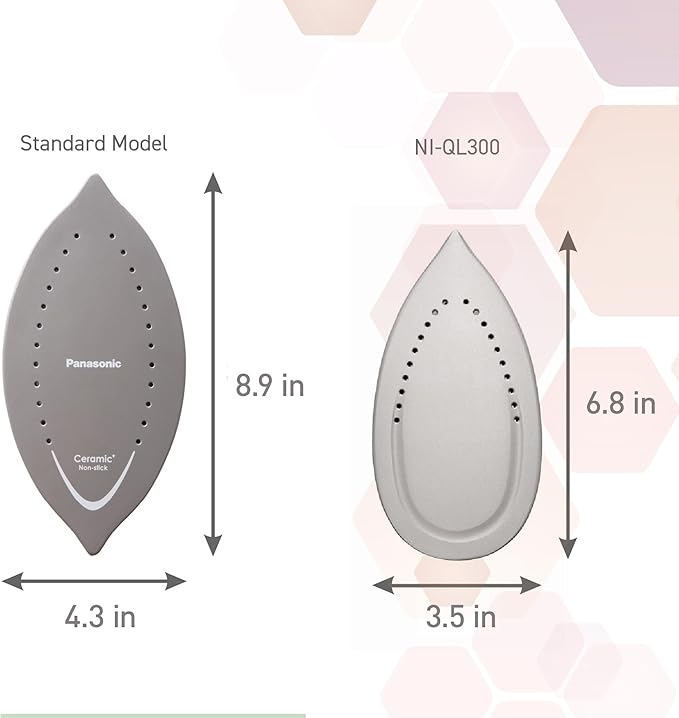 Panasonic Cordless Steam Iron, Compact, Light, with Charging Station NI-QL300R