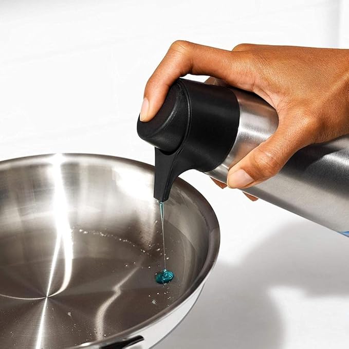 OXO Good Grips Stainless Steel Easy Press Soap Dispenser