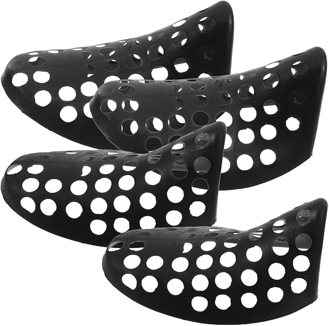 BESTonZON Plastic Shoe Trees Hollow Design for Men Women Sports Shoe Stretcher and Boot Shape Keeper Transparent
