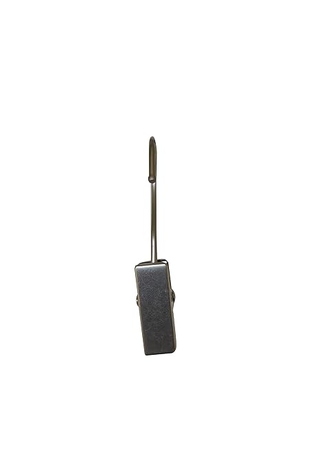 NAHANCO 610ECS Swivel Boot Clip Hanger, Brushed Chrome, Metal Clip, 4.5” (Bulk Pack of 100)