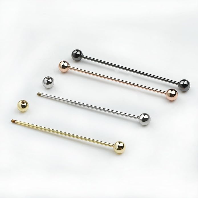 Classic 4-Piece Set Solid Brass Collar Bar for Men Multi-Style Metal Anti-Curl Shirt Collar Stays Tie Pins