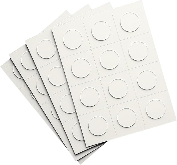 Adhesive Collar Stay Dots for Dress Shirts, Invisible Collar Support, Fabric-Safe, No-Sew Alternative to Collar Stays, Don Dots All-Day Hold