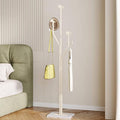 Heavy Duty Coat Rack Tree-shaped Metal Freestanding Coat Tree with Sturdy Marble Base Corner Coat Rack for Bedroom Entryway Hallway 14.96 x 10.24 x 68.9 Inches (White)