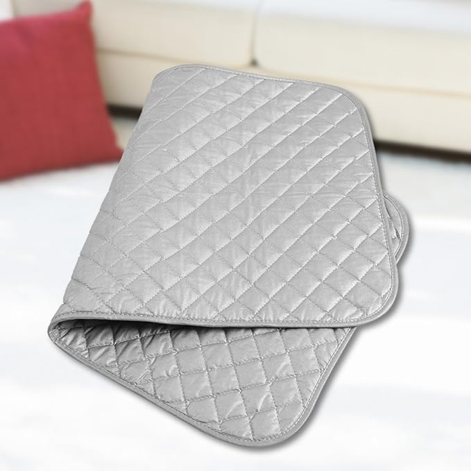 Ironing Pad, 33x19in Portable Foldable Thickened Ironing Pad, Heat Resistant Travel Ironing Mat Blanket for Dryer Countertop and Travelling