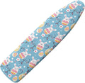 Flashideas Cute Bunny Ironing Board Cover and Pad Standard Size Ironing Board Cover and Pad Ventilate Extra Wide Ironing Pad for Table Modern Design, CZA12