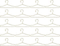 Coat Hanger 20 Pcs Doll Clothes Hangers Miniature Wire Hangers, Metal Hangers for Doll Dress Necklaces (6.5CM Golden) Clothes Hanger
