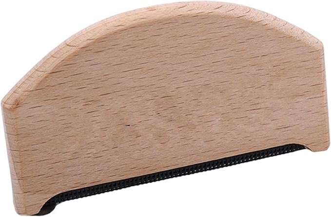 Cashmere Comb Sweater Shaver Wool Comb Knitwear Comb Wooden Pilling Fuzz Fabric Lint Remover Manual Portable Brush Tool