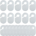 20 Pack Clothing Rack Size Dividers Blank Closet Separators for Clothes Baby Closet Size Divider Hooks Wardrobe Large Hangers Clothing Size Dividers for Racks Hanging Closet Organizer