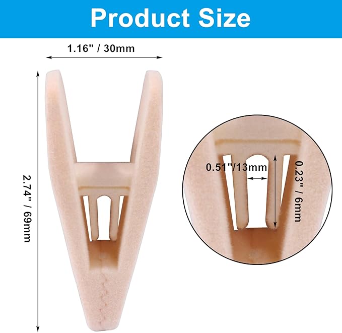 Hordion 20Pcs Pink Velvet Hangers Clips, Strong Finger Flocked Clips Felt Velvet Clip for Pants Skirt Thin Felt Hangers (Light Pink)