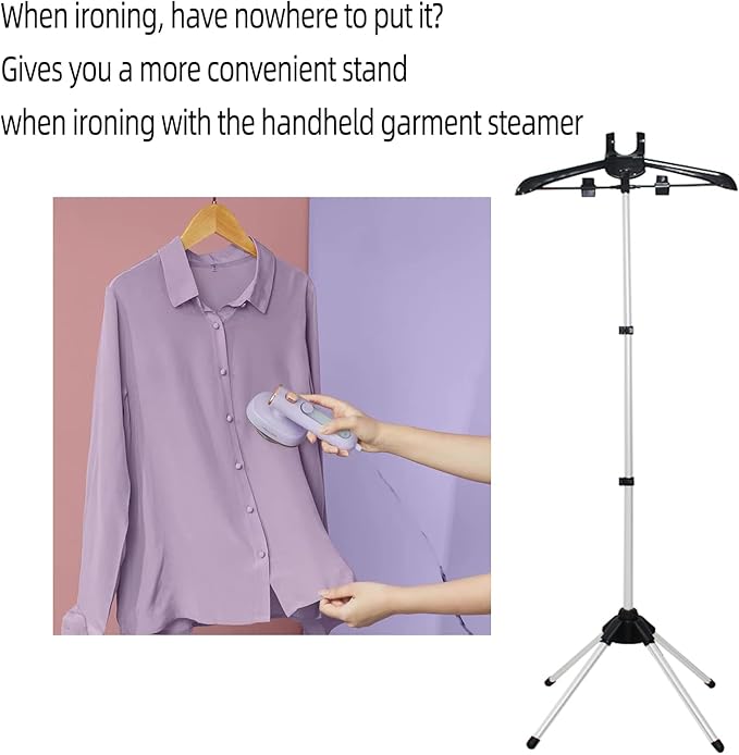 Steamer Hanger Stand,Steamer Stand For Clothes,Garment Rack For Steaming Clothes,Garment Hanger For Steaming Clothes,Stand For Steaming Clothes