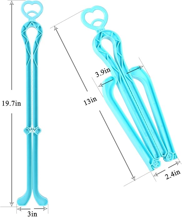 ONEDONE Folding Boot Stands Adjustable Boot Clips for Tall Knee High Shoes