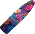 Flashideas Color Roses Ironing Board Cover Universal Stretchy Stain Reisstant Cover for Ironing Board with Adjustable Straps Ironing Board Accessories