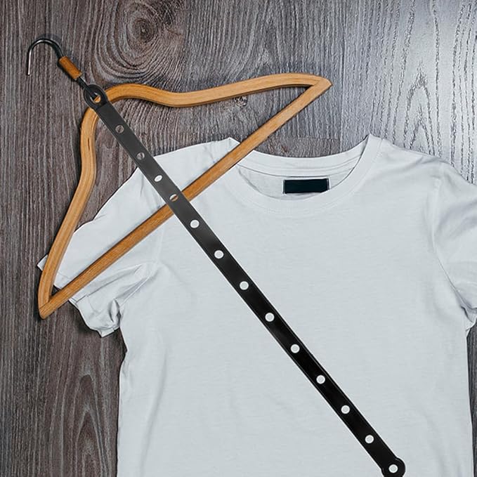10pcs Hanger Connecting Strips Plastic Clothes Hanger Display Strips for Clothing Stores Easy Organization Space Saving Classic Design for Hanging Clothes