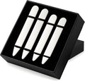 Stainless Steel Collar Stiffeners(No Magnets included), Metal Shirt Collar Stays, Valued Pack in a Gift Box