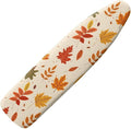Marple Leaf Ironing Board Cover with Elastic Edge Stain Resistant Iron Board Cover Hook and Loop Fasteners 15x54 Inch Standard Size Pressing Cloth for Ironing