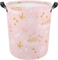Pink Princess Laundry Basket Princess Room Decor Dirty Clothes Kids Laundry Hamper Girls Room Decor Girls Hamper