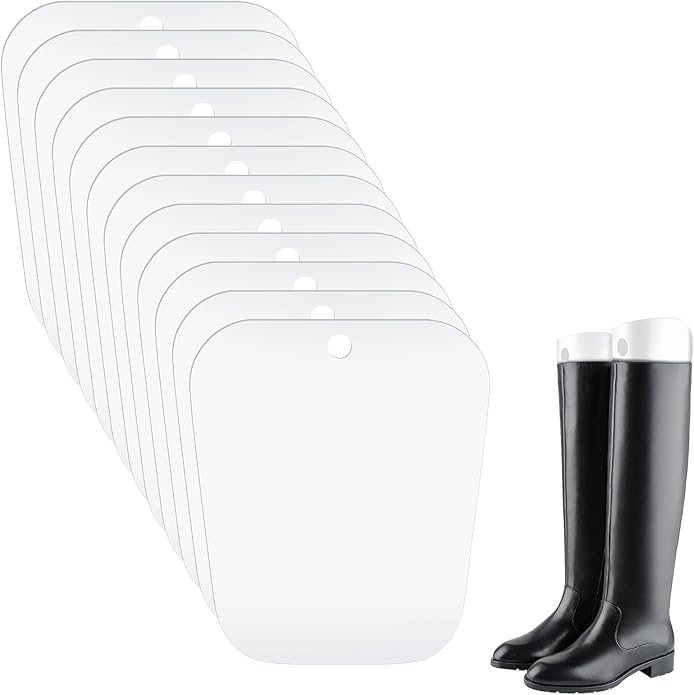 Luxdecor 32 Pieces (16 Pairs) 10/12/14/16in Boot Shaper Inserts Boots Form Stand Support Holder for Women and Men Organizer