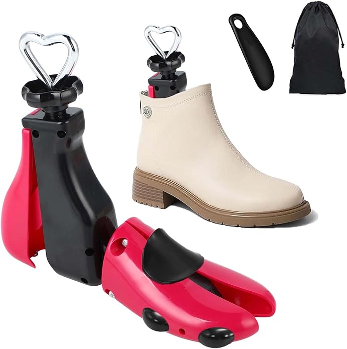Shoe Stretcher Men Women Boot Stretcher, Plastic Shoe Tree Women Men Shoe Shaper Expander Shoe Width (Pack of 1)