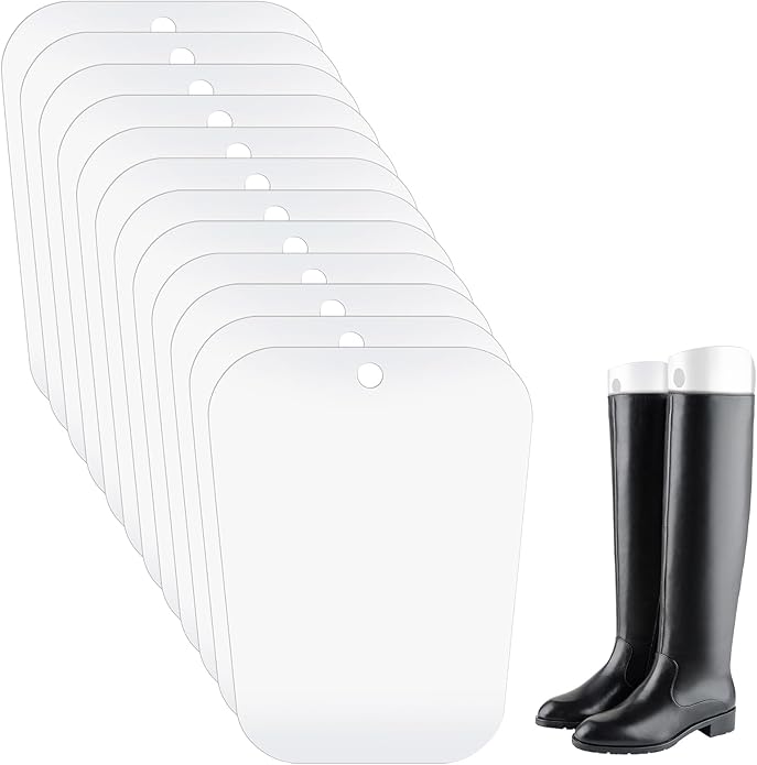 Luxdecor 32 Pieces (16 Pairs) 10/12/14/16in Boot Shaper Inserts Boots Form Stand Support Holder for Women and Men Organizer