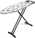 Duwee 12"x36" Ironing Board with Heat Resistant Cover and Thicken Felt Pad, Heavy Sturdy Legs