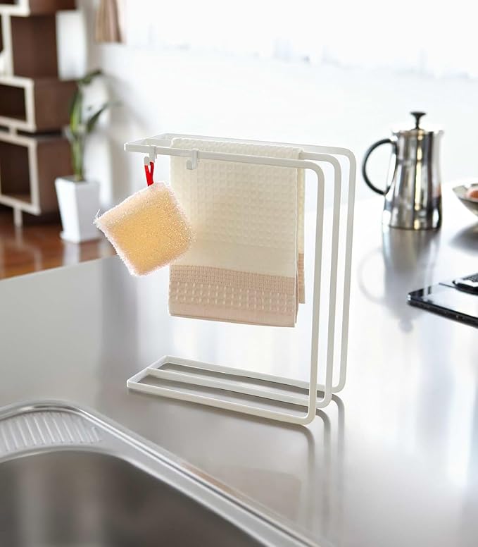 Yamazaki Home Tower Dishcloth Hanger - Steel