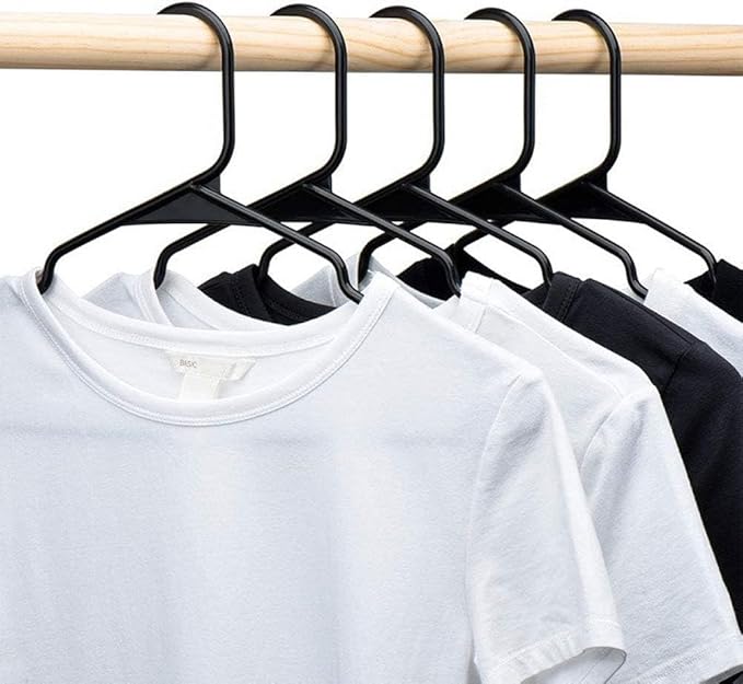60 Pack Heavy Duty Clothes Hangers - Organize Your Closet Effortlessly with Non-Slip, Space-Saving Design