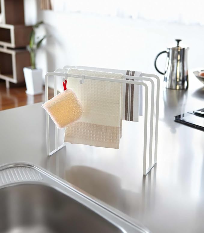 Yamazaki Home Tower Dishcloth Hanger - Steel