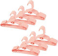 60pcs Pink Baby Nursery Closet Hangers,Non-Slip Laundry Infant Pant Hanger for Newborn Clothes,Stackable Hangers,Save Space Ultra-Thin Child Coat Hanger for Girl Boy Toddler Kids