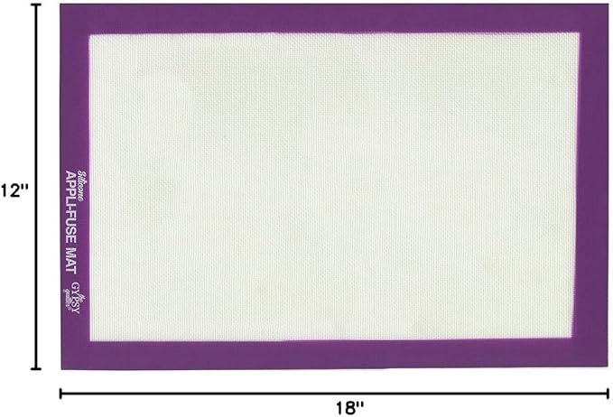 Gypsy Quilter Silicone Appli-Fuse Mat 12in × 18in Irons & Accessories