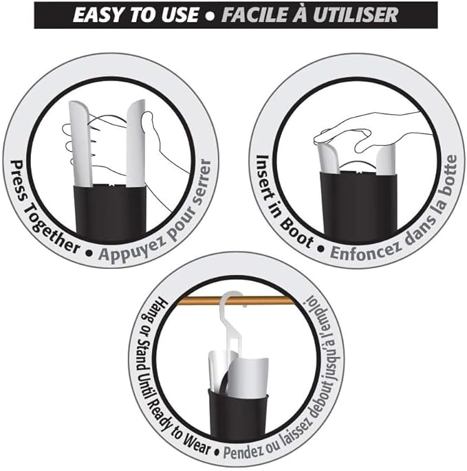 Moneysworth and Best Shoe Care Deluxe Boot Shaper with Hanger