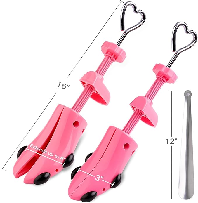 Shoe Stretcher for Women Men Wide Feet 4-Way Adjustable Shoe Expander Widener
