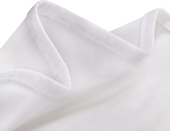 KEEGH Extra Wide Garment Shoulder Covers Bag (Set of 12) Breathable Hanging Closet Suit Organizer Keep Clothes Shoulder Clean, 2" Gusset Hold More Coats, Jackets, Dress