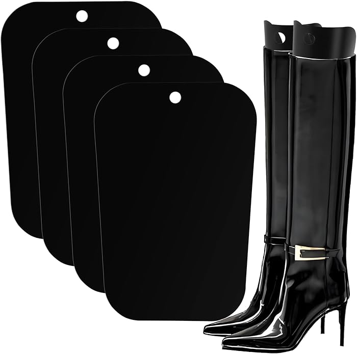 Boot Shapers, Boot Shaper Inserts for Women and Men to Keep Shape, Black Tall Boot Shapers Insert Boot Fillers