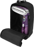 Travel Steamer Bag for Conair Clothes Steamer, Clothes Steamer Bag with Hanging Buckle Strap, Portable Handheld Travel Irons Carrying Case for Steam Iron and Other Accessories, Black (Bag Only)