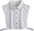 Fake Collar Detachable Dickey Collar Half Shirt Blouse Collar Faux False Collar for Women