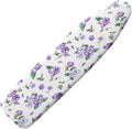 Floral Ironing Board Cover,Iron Board Cover Standard Size,Ironing Board Cover,Wide Ironing Board Cover,Sunfloral Print Purple Medium